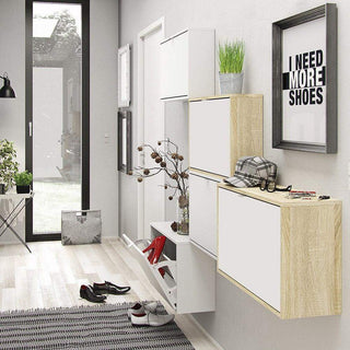 Shoe Cabinet 2 tilting doors Fast Delivery