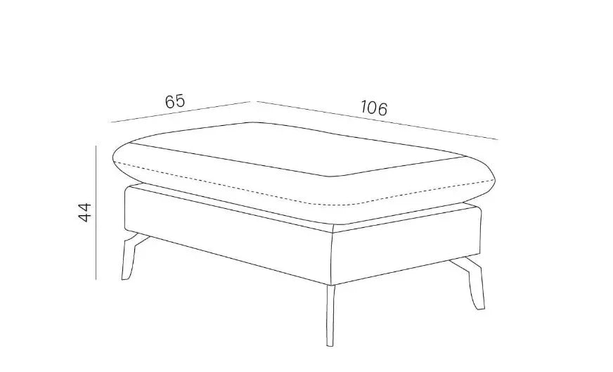 Arezza Footstool dimensions