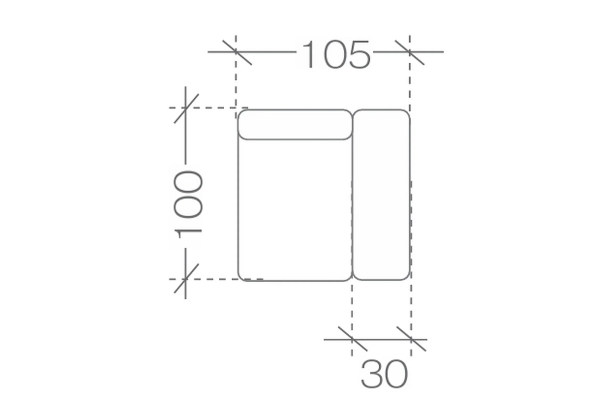 Augusto Collection - Module 1BP dimensions