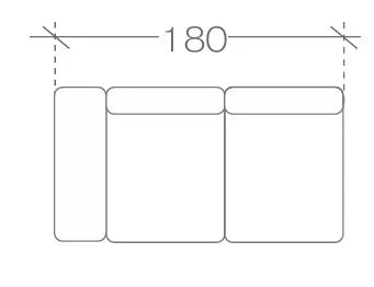 Augusto Collection - Module 3SBL with Storage dimensions