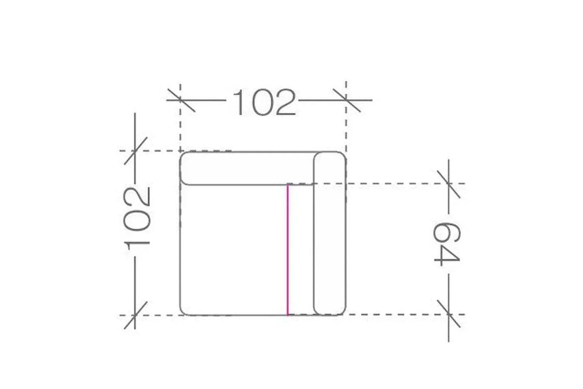 Augusto Collection - Module R dimensions