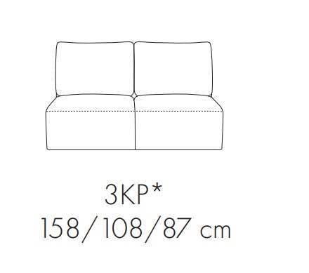Dionizos Collection - Module 3KP dimensions