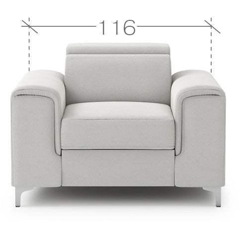 Genova Armchair dimensions