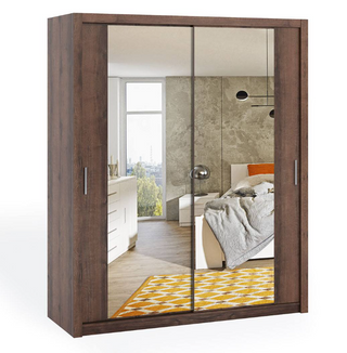 Bono Kleiderschrank mit Spiegel 180