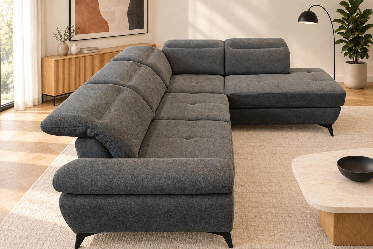 Mando Corner Sofa Bed With Storage