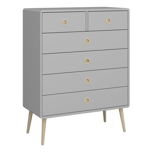 Softline 2 + 4 Chest in Grey 