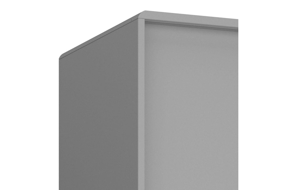 Softline Sliding 2 Door Wardrobe In Grey