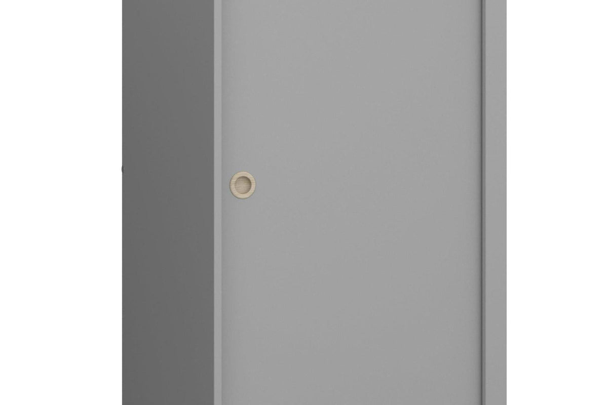 Softline Sliding 2 Door Wardrobe In Grey