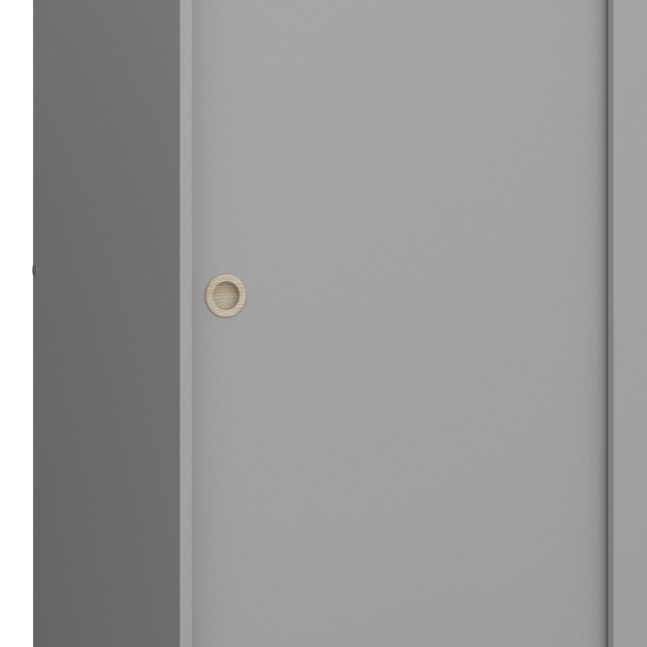 Softline Sliding 2 Door Wardrobe in Grey