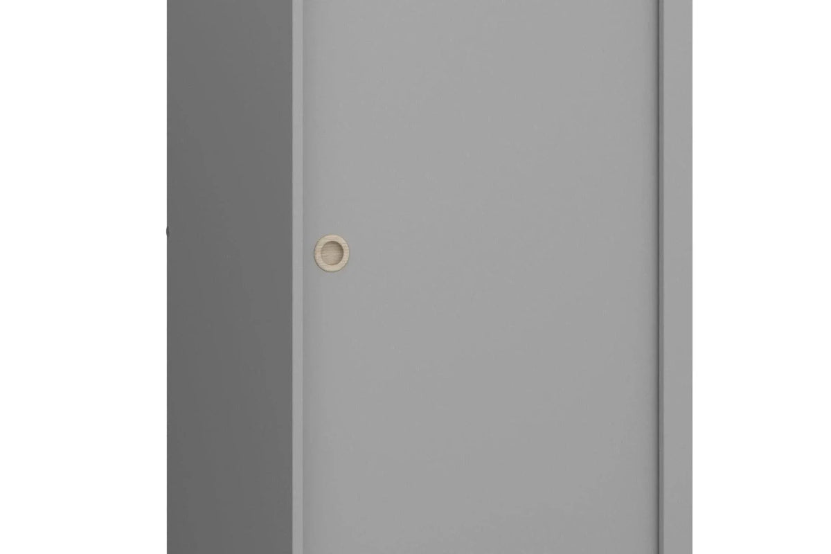 Softline Sliding 2 Door Wardrobe In Grey