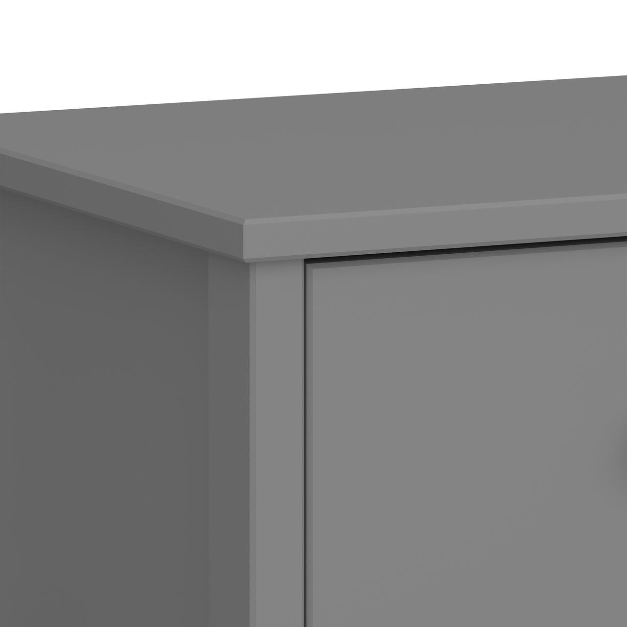 Tromso 5 Drawer Chest in Grey