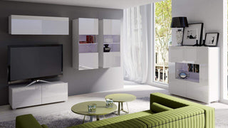 Cala White Hanging Cabinet - Msofas LTD