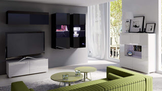 Cala Black Hanging Cabinet - Msofas LTD