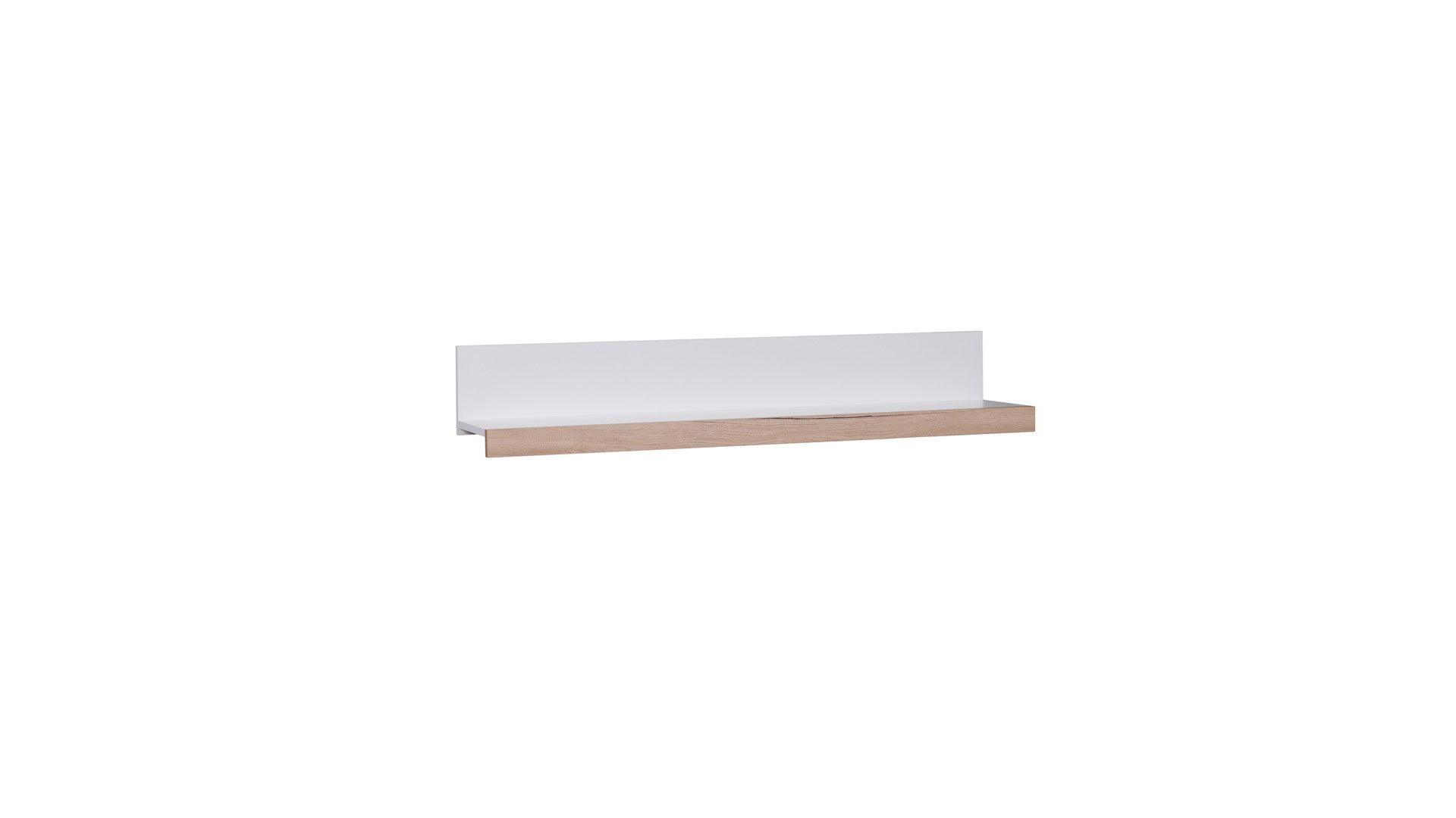 Oviedo Wall Shelf 135 White / Light San Remo