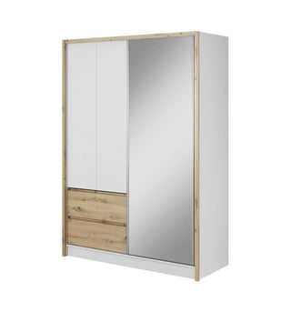 Sara 150 Wardrobe with Mirror - Msofas LTD