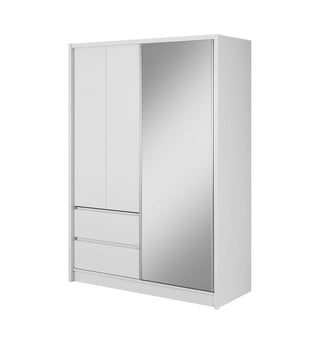 Sara 150 Wardrobe with Mirror - Msofas LTD