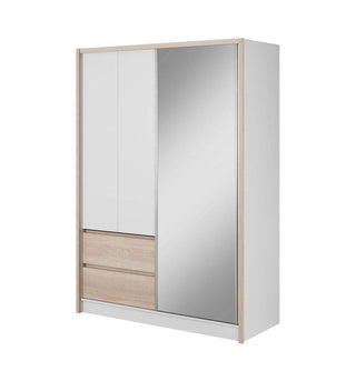 Sara 150 Wardrobe with Mirror - Msofas LTD