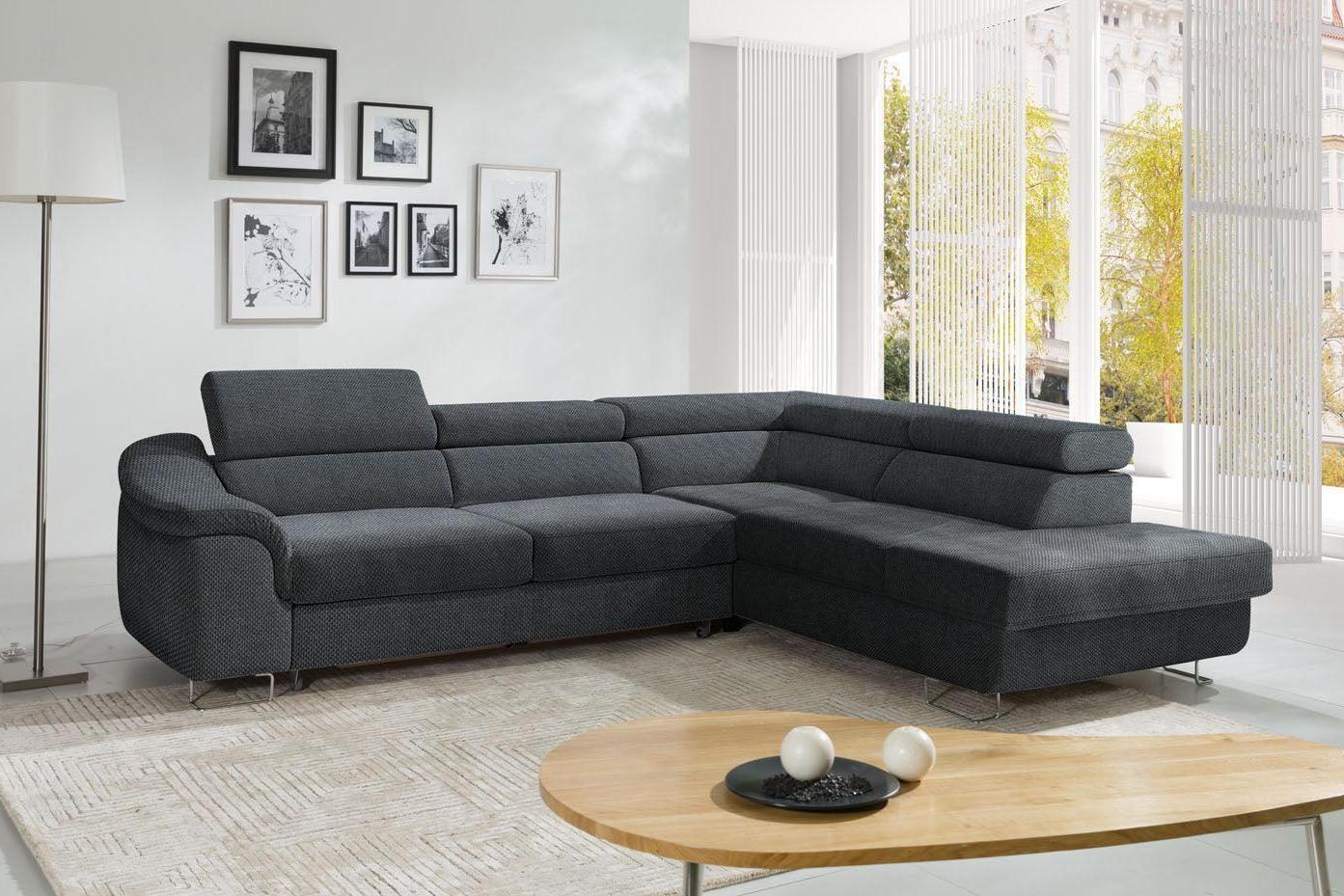 Lavos Corner Sofa Bed With Storage