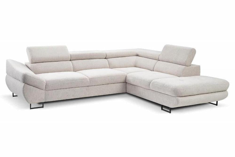 Fabio Express Delivery Corner Sofa Bed With Storage Curio 84