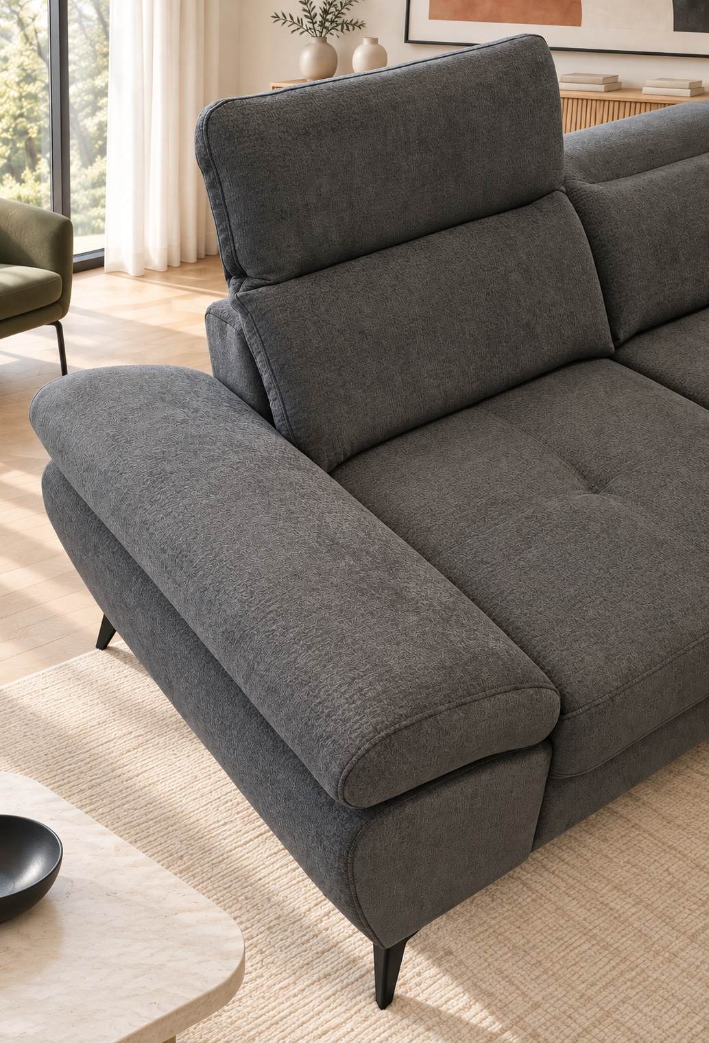 Mando Corner Sofa Bed With Storage