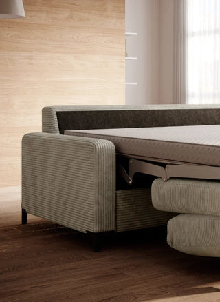 TINO S 140 - 3 Seater Sofa Bed with Mattress 140x200cm