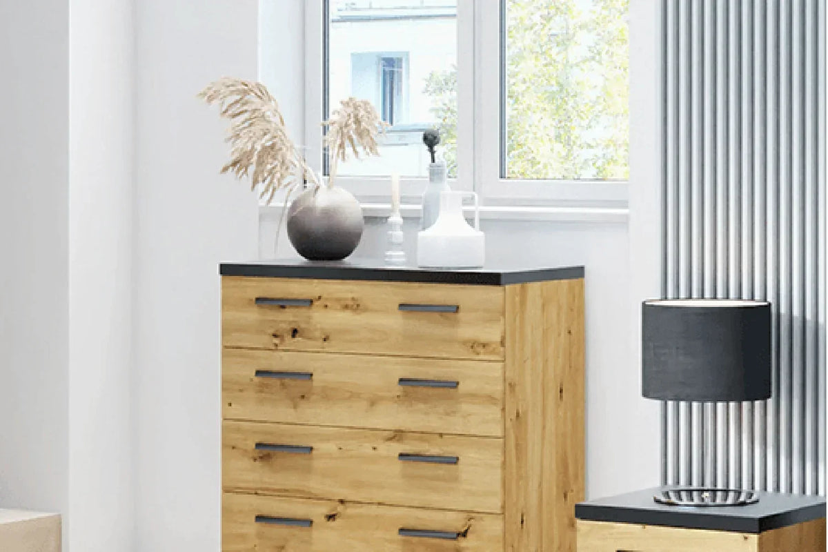 Inez Artisan Chest Of 4 Drawers