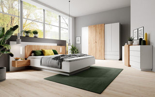 3D Bed with Bedside Tables - Msofas LTD