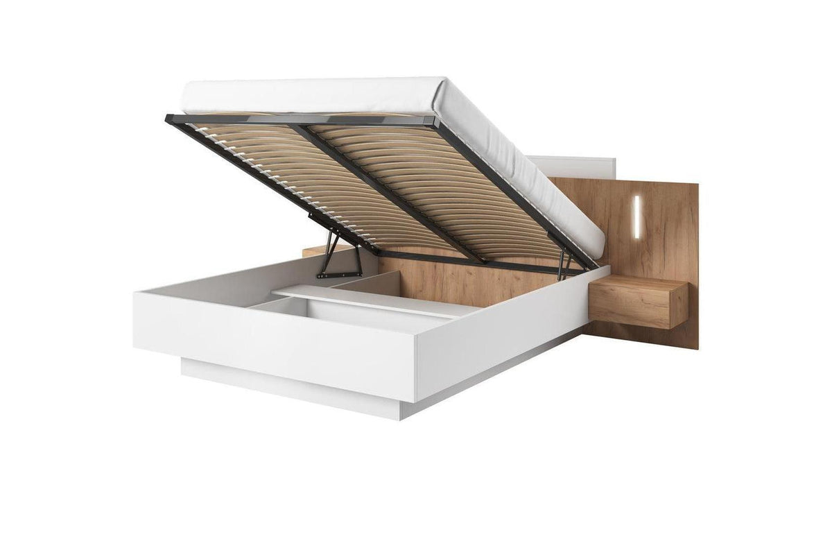 3d Bed With Bedside Tables