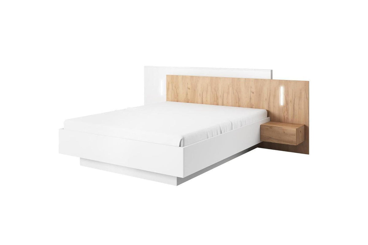 3d Bed With Bedside Tables