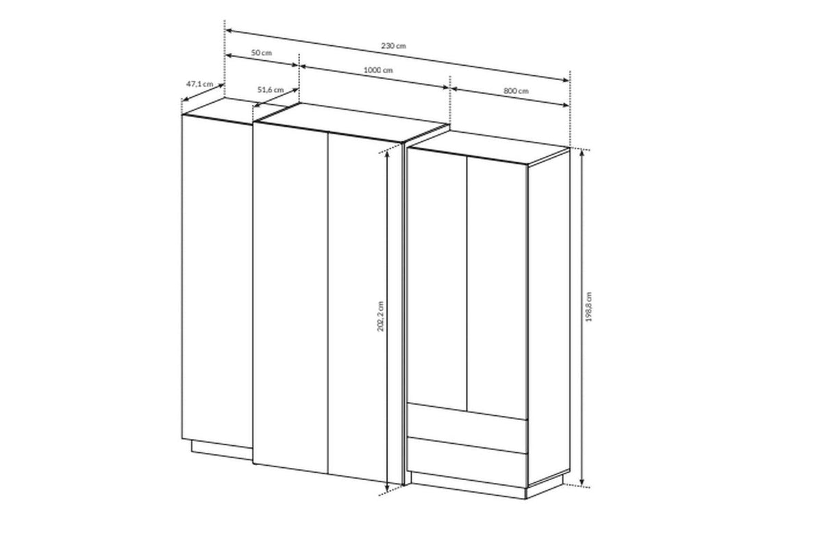 3d Wardrobe 230