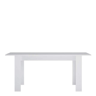 Fribo Extending Dining Table 140-180cm in White - Msofas LTD