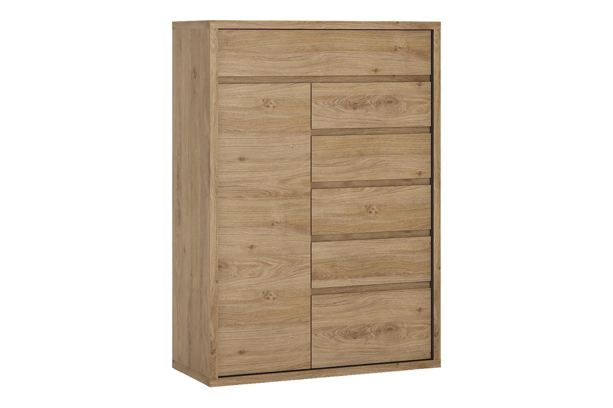 Shetland 1 Door 6 Drawer Cupboard