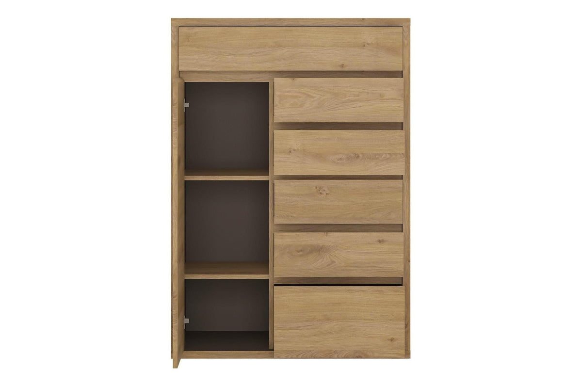 Shetland 1 Door 6 Drawer Cupboard