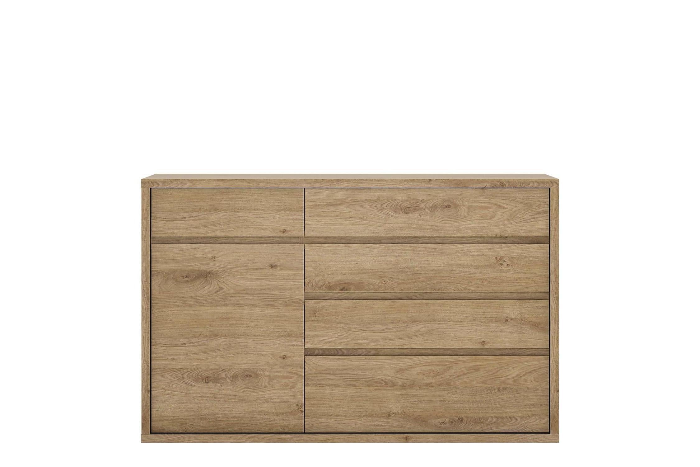 Shetland 1 Door 5 Drawer Cupboard