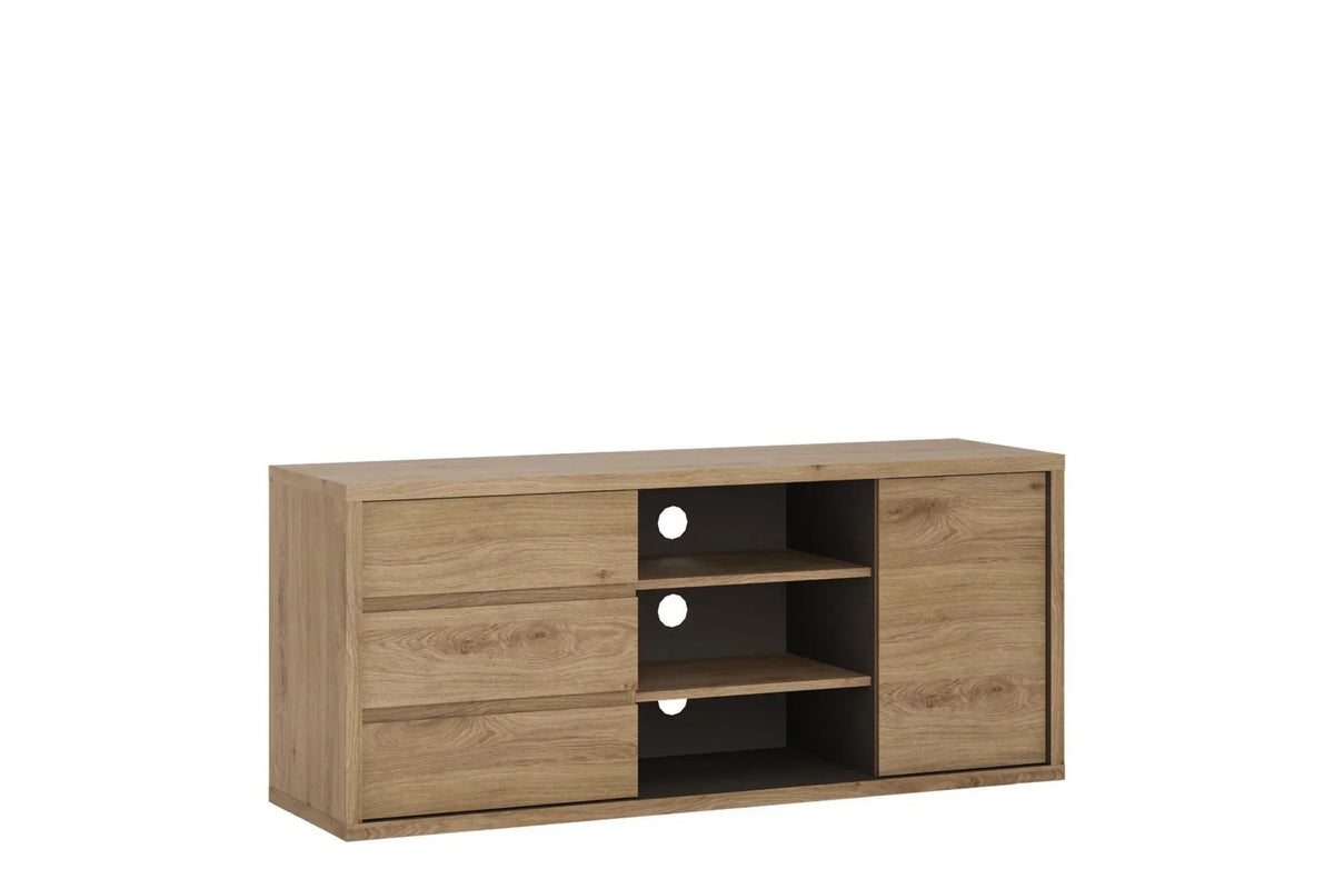 Shetland 1 Door 3 Drawer Tv Cabinet