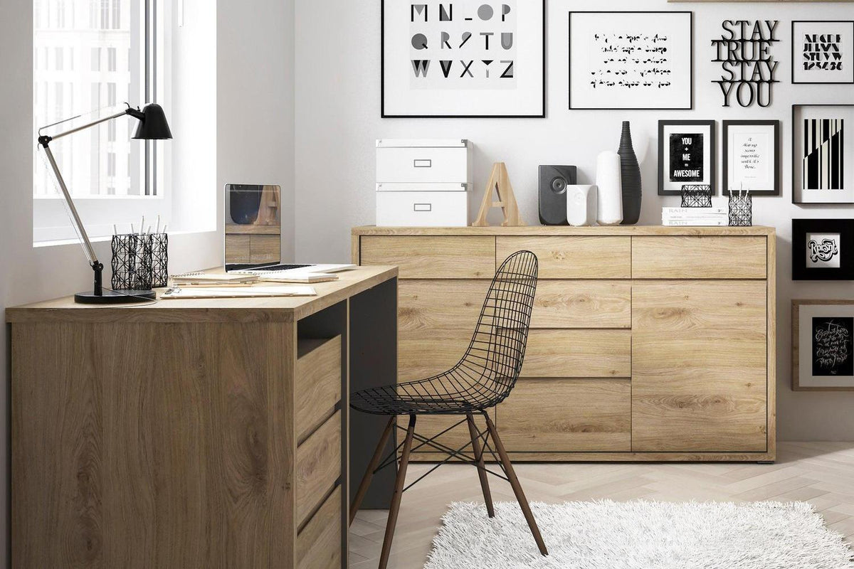Shetland 3 Drawer Desk