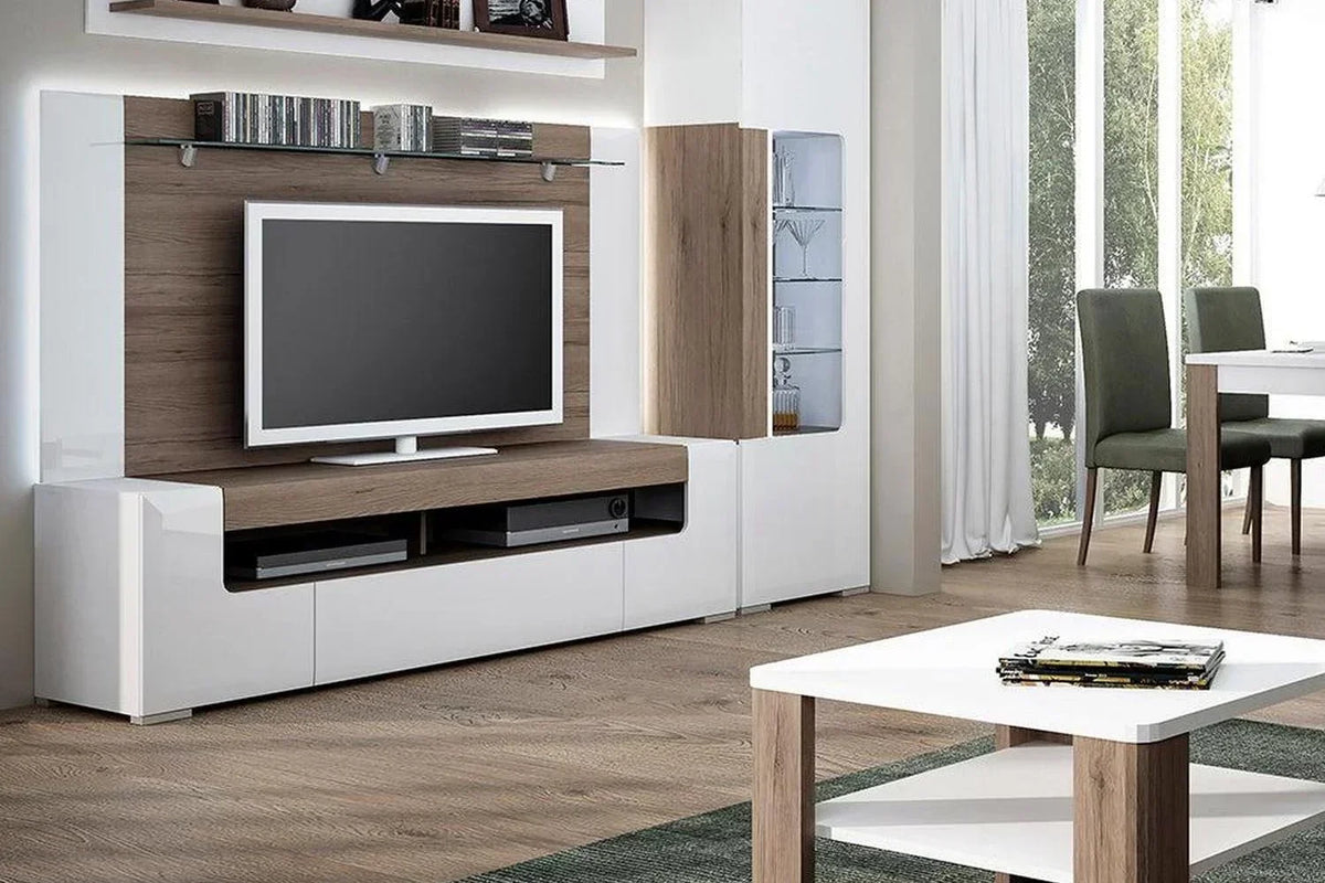 Toronto 190cm Wide Tv Cabinet