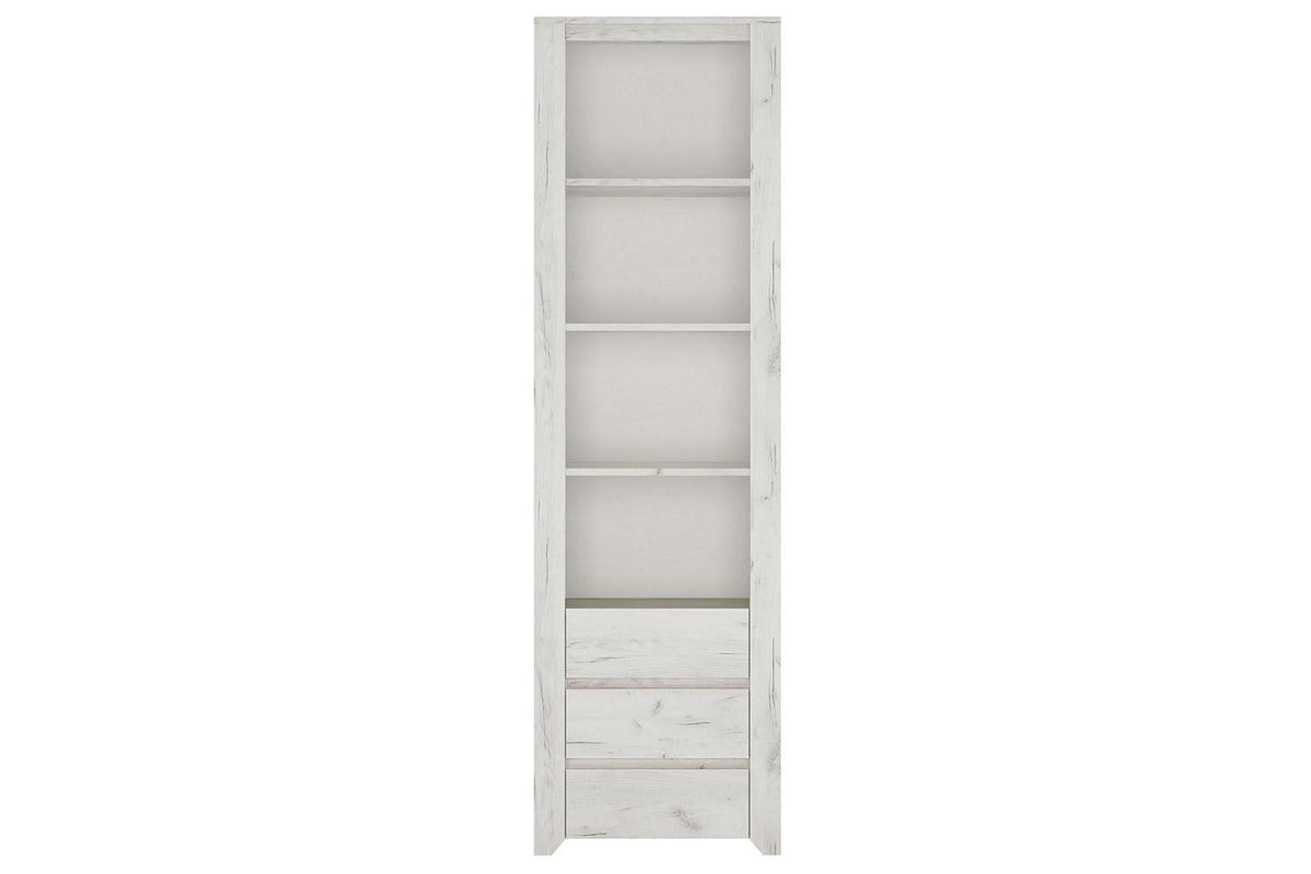 Angel Express Delivery Tall Narrow 3 Drawer Bookcase