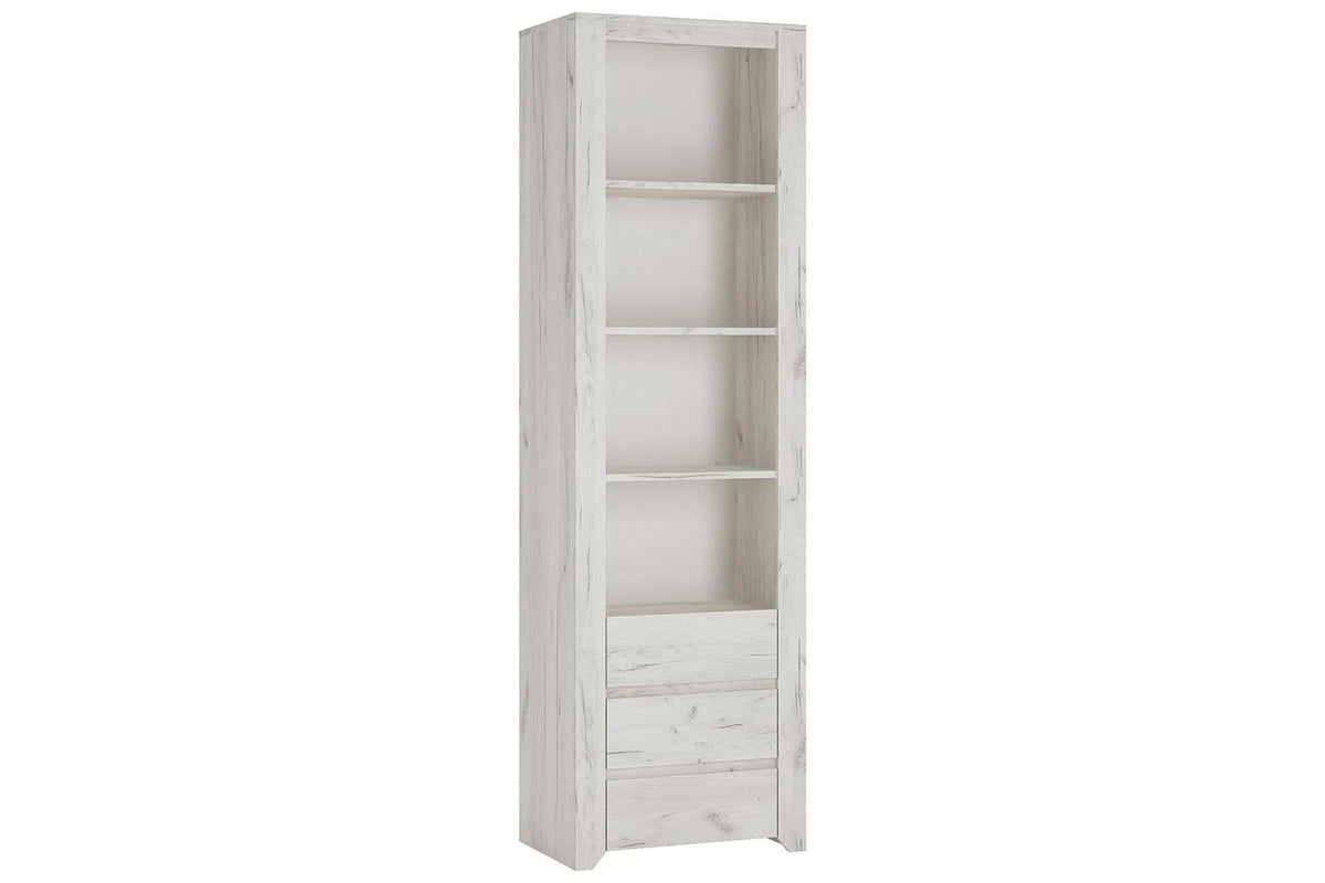 Angel Express Delivery Tall Narrow 3 Drawer Bookcase