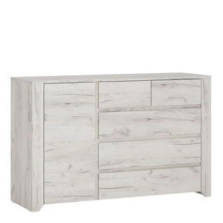 angel 1 door 2+3 drawer chest