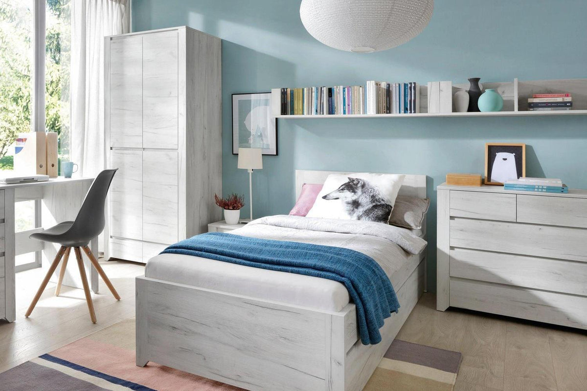 Angel Single Bed With Underbed Drawer (Inc Slats)