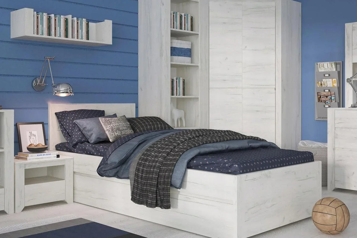 Angel Single Bed With Underbed Drawer (Inc Slats)