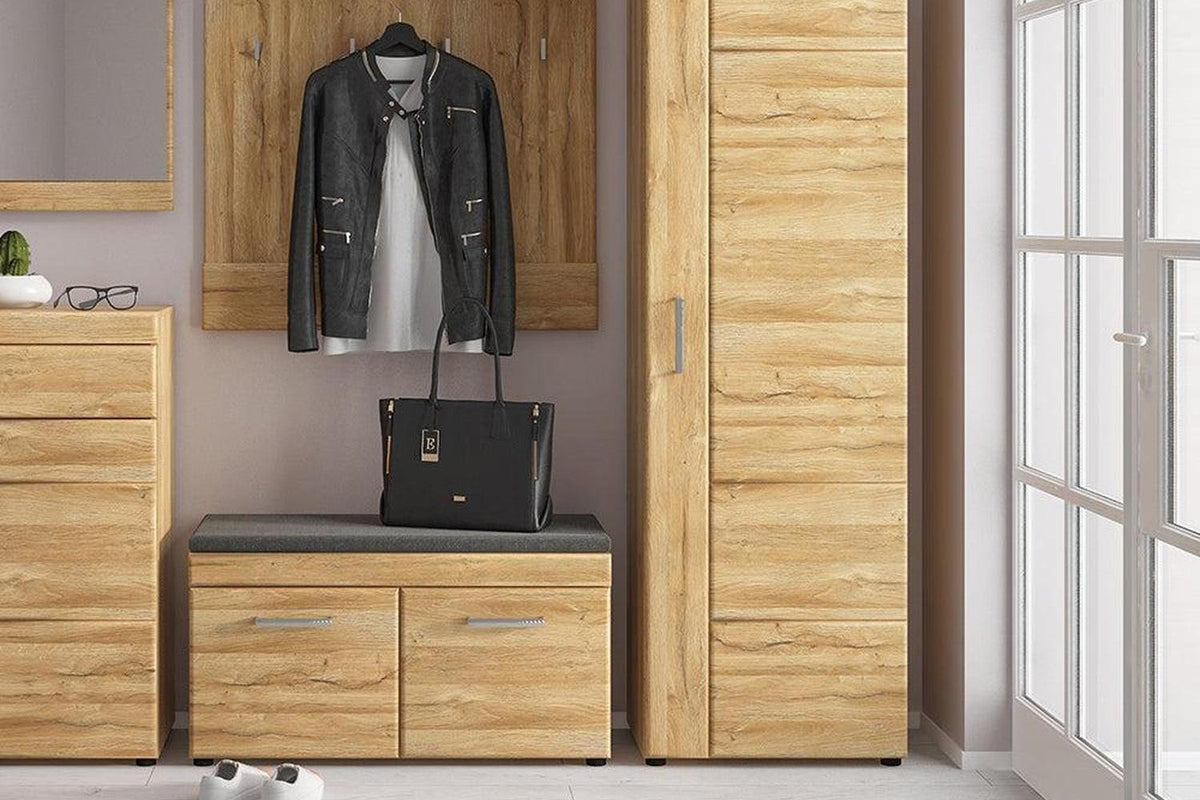 Cortina Tall Cupboard (Rh) In Grandson Oak