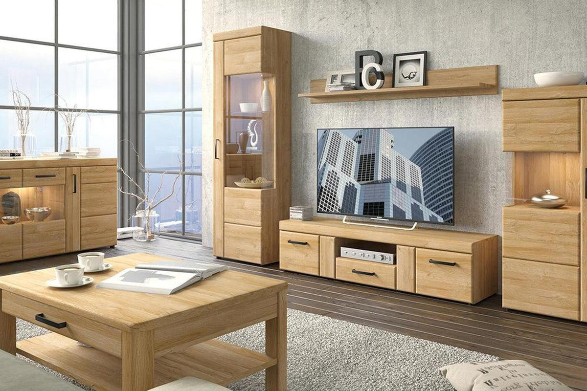 Cortina Wall Shelf 156cm In Grandson Oak