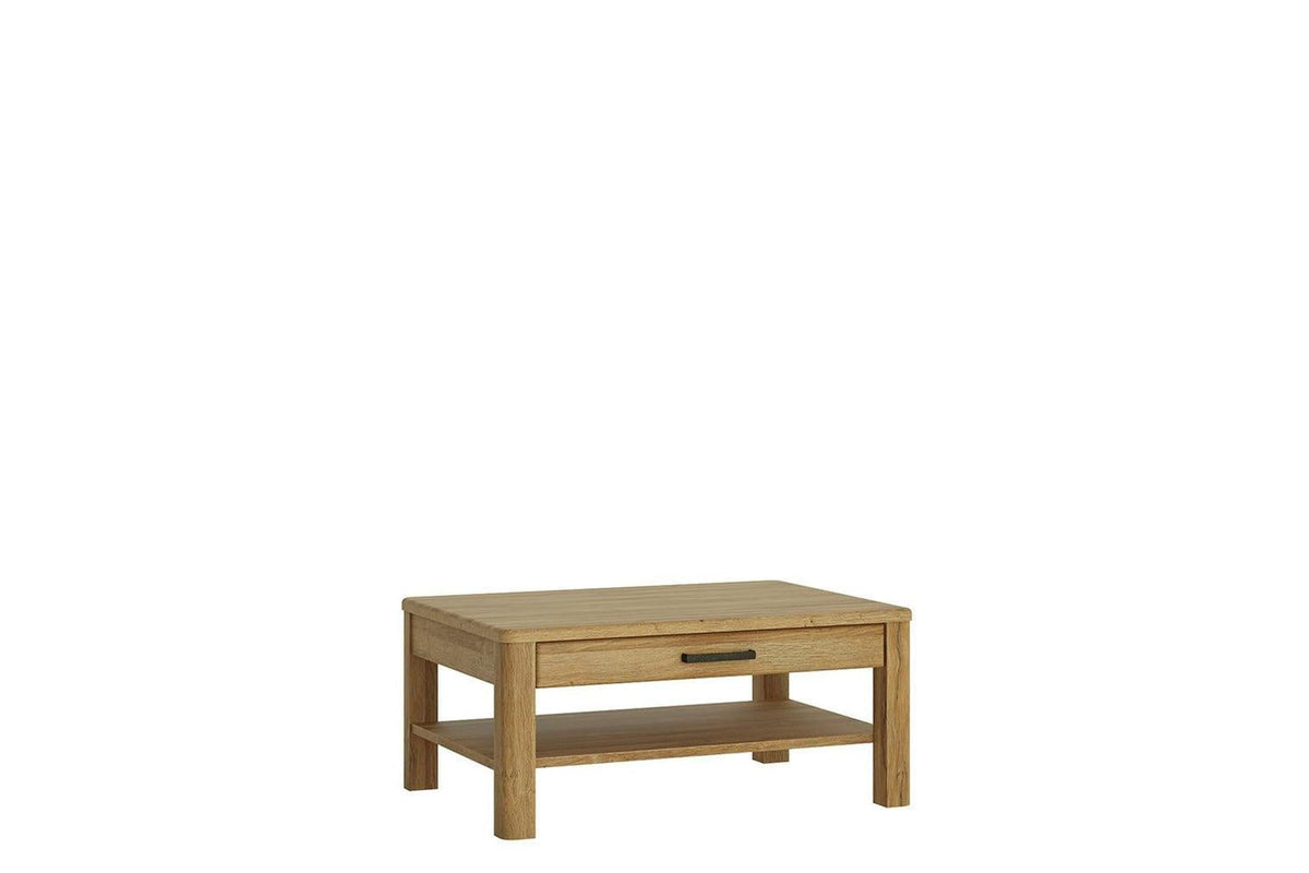 Cortina 1 Drawer Coffee Table In Grandson Oak