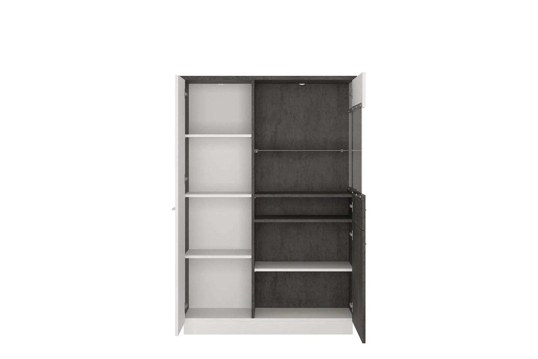 Zingaro Low Display Cabinet (Rh)