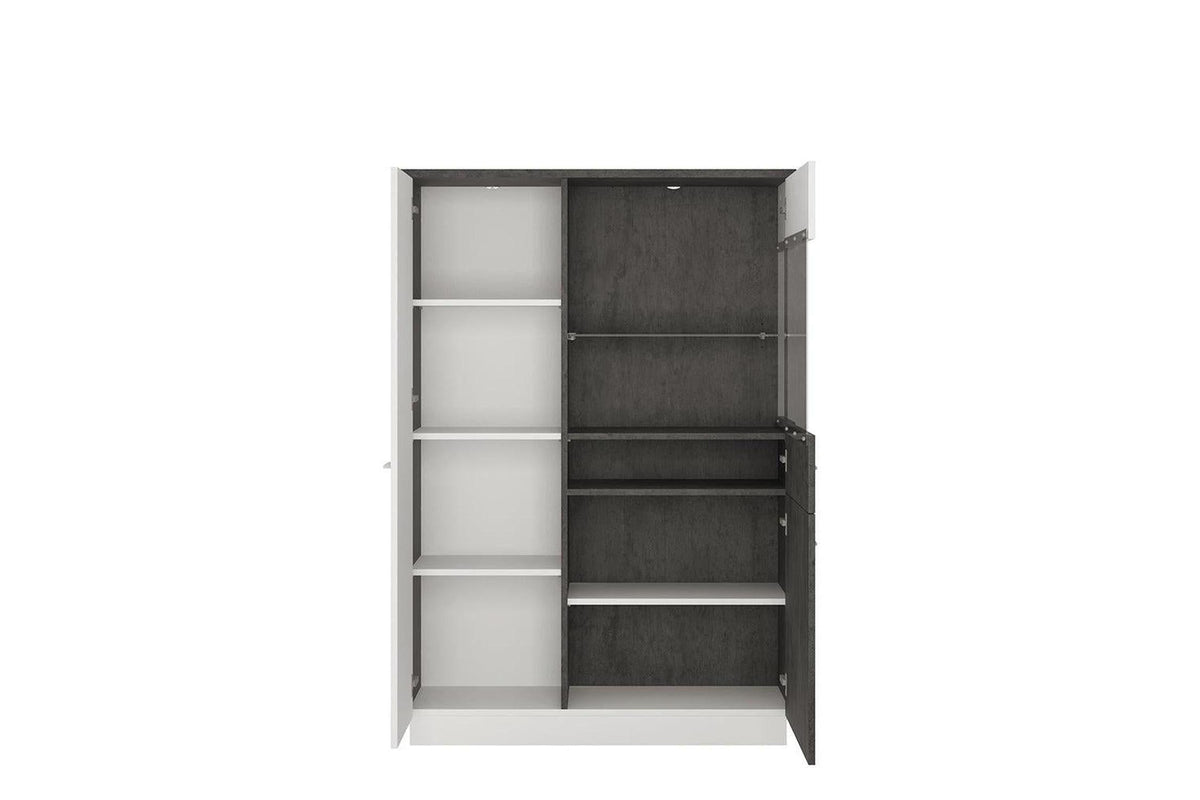 Zingaro Low Display Cabinet (Rh)