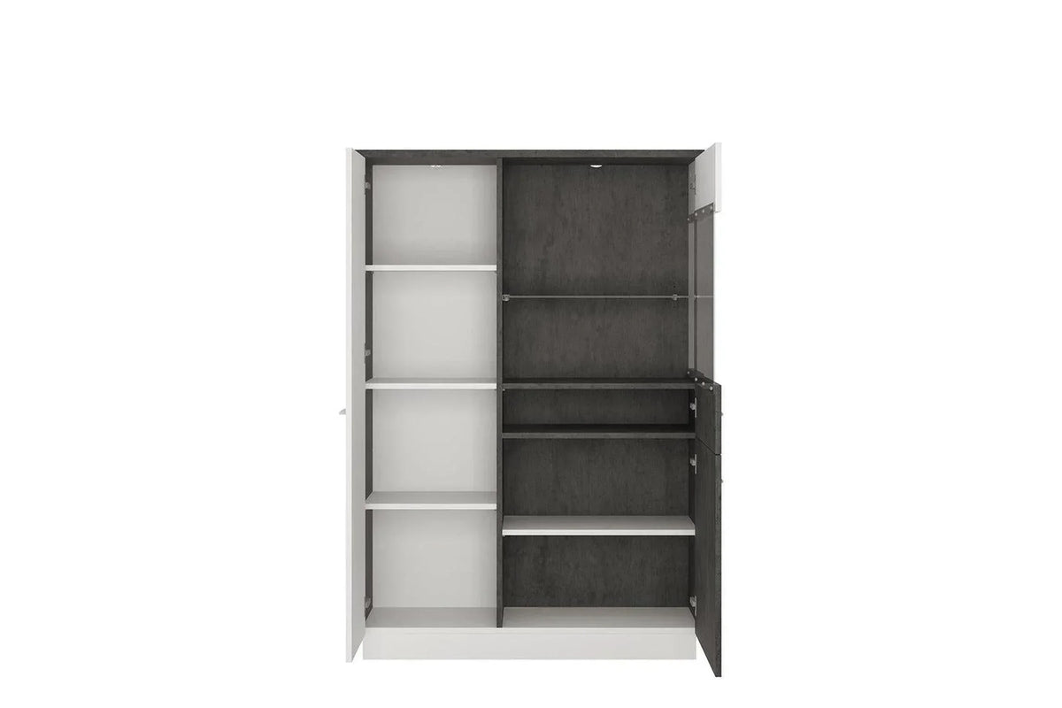 Zingaro Low Display Cabinet (Rh)