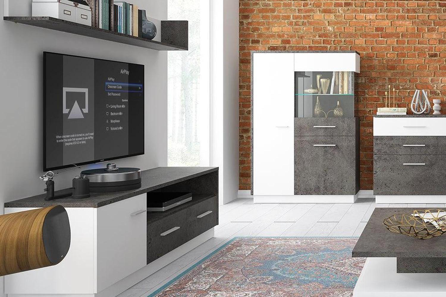 Zingaro Low Display Cabinet (Rh)