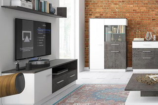 Zingaro Low Display Cabinet (Rh)